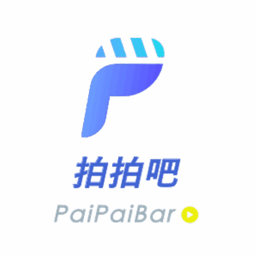 拍拍吧短影音 logo